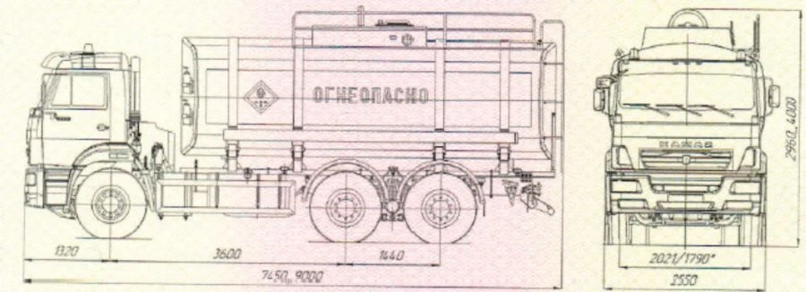 Oil Tanker for Transportation and Storage of Petroleum Products UST 5453N5