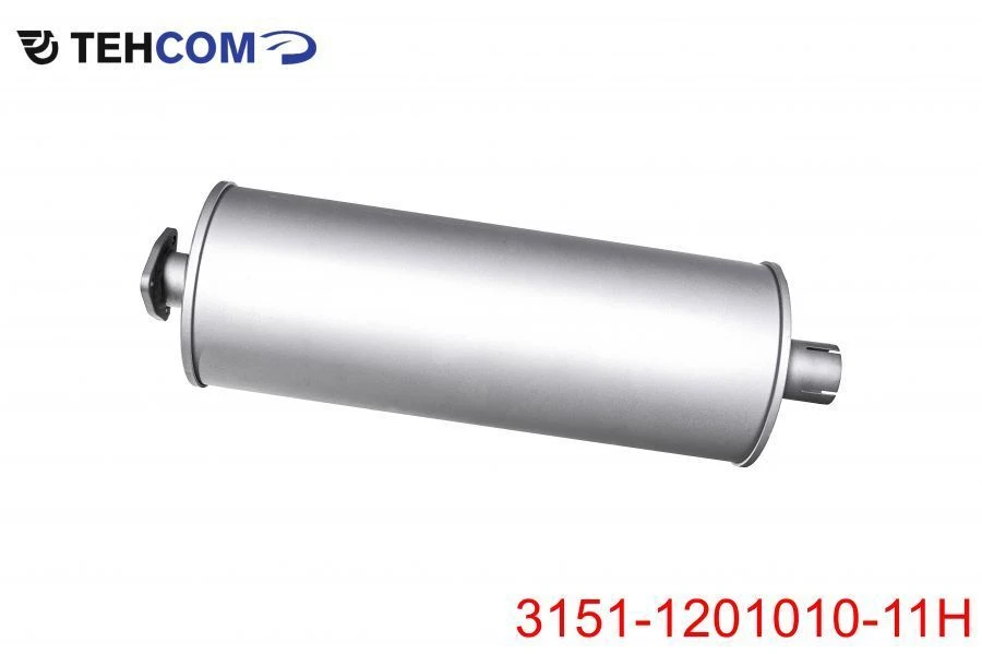 كاتم صوت لسيارات UAZ-3151، من الفولاذ المقاوم للصدأ (AISI 409)