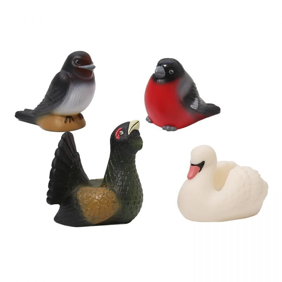 PVC Bird Figurines Set - Explore Birds, Collection 1, V4068