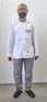 Men's Work Suit with Jacket and Trousers for Protection Against Industrial Contaminants K-59