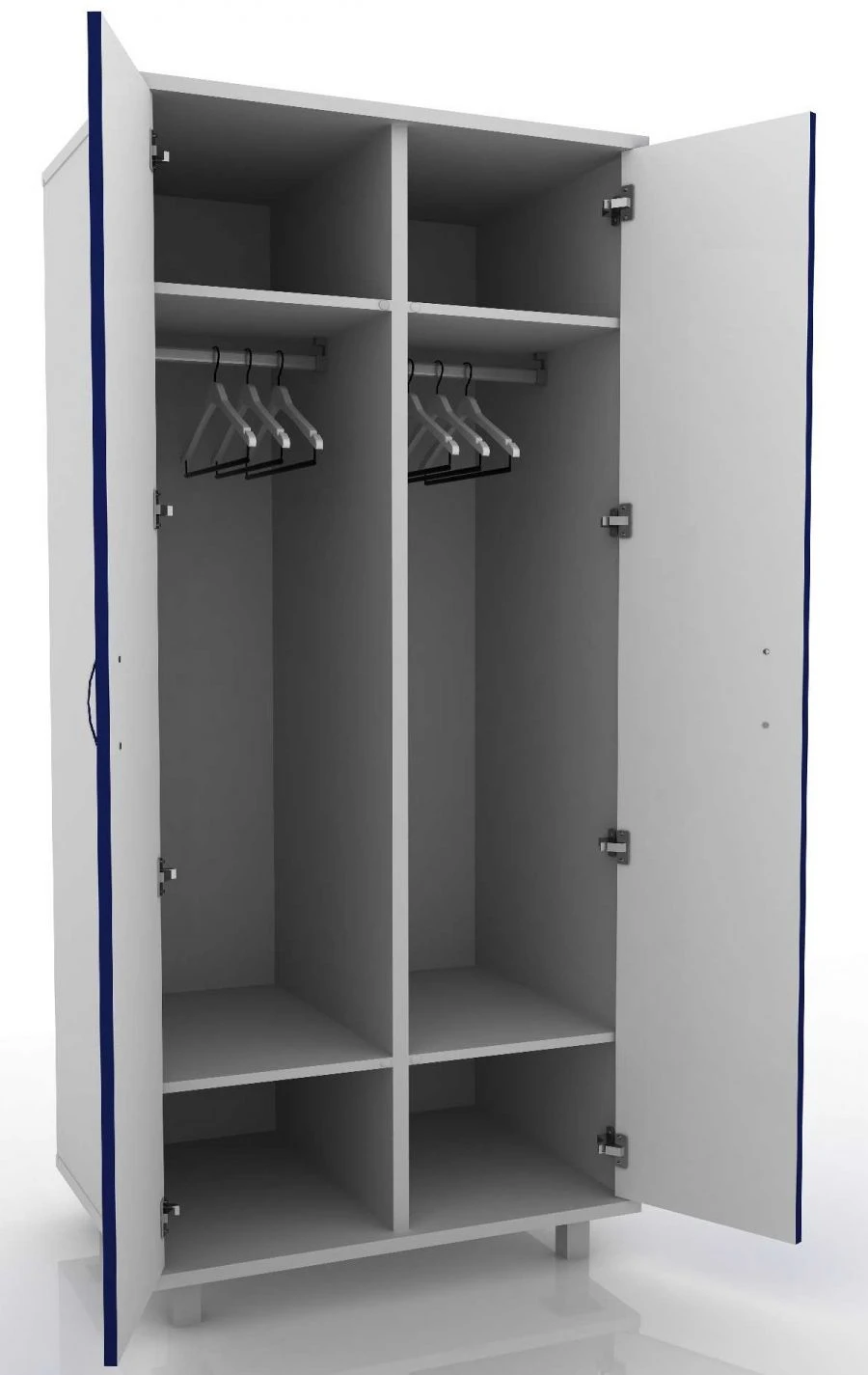 Clothing Cabinet for Medical Facilities, Model 105-001-18