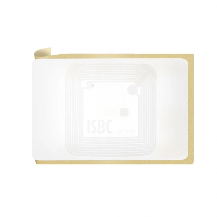 ملصقات ISBC® 50x80 HF، SLIX2 - ملصقات لاصقة ورقية للأسطح غير المعدنية
