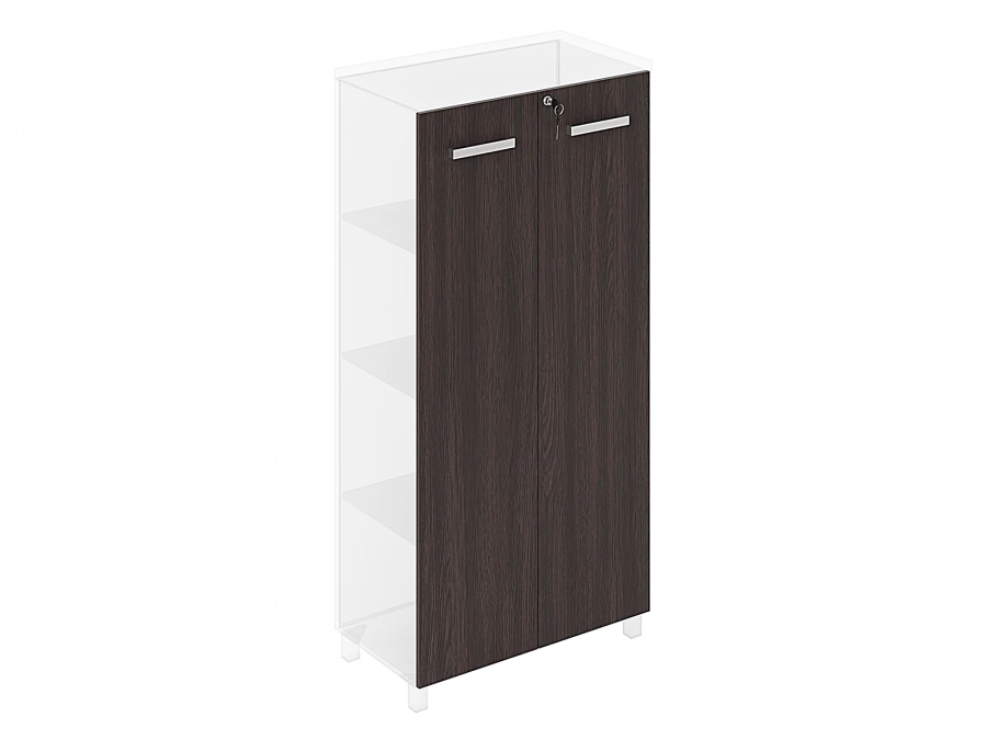 Middle Swing Doors for Cabinet (Set of 2) Diplomat Series 008