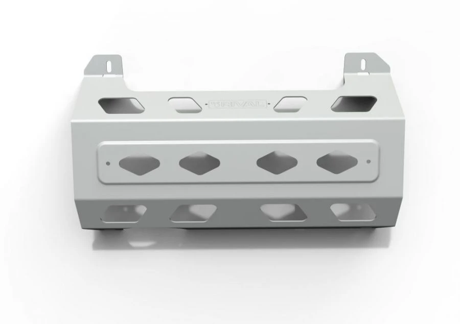 Metal Protection for Jeep Wrangler JL 4WD Muffler (V-2.0T; 3.6) (2018-) with Mounting Kit