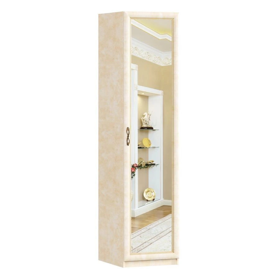 باب ألكسندريا LD 625002.000 مع مرآة (جلد لنتو)