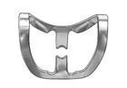Dark Dental Clamp No. 212-B for Isolation in Dentistry