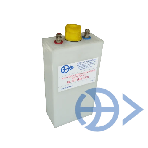 Prismatic Nickel-Cadmium Rechargeable Battery KL 55 P (NK 55 P U2)