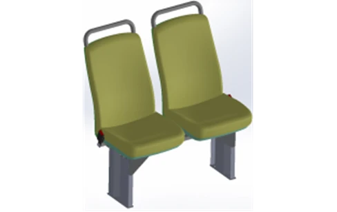 Double Passenger Seat for Urban Transport SPG 20.4272.2.110.340