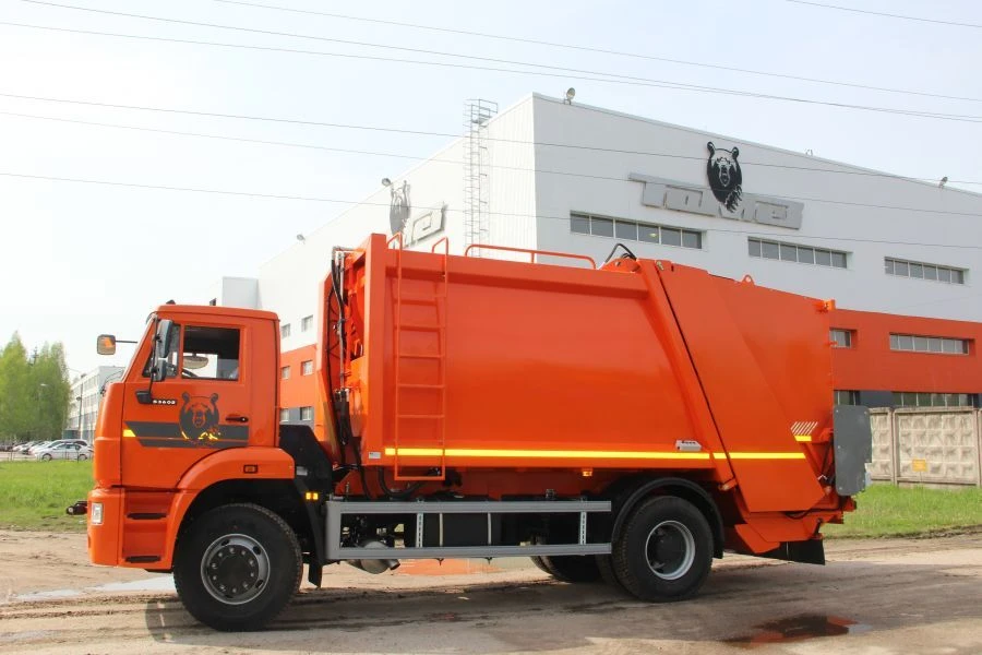 Medium-Duty Garbage Truck MCT K23.01 on KAMAZ 53605-37 Chassis