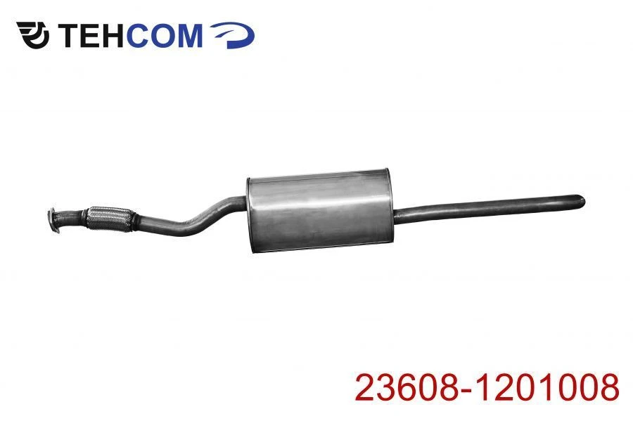 كاتم صوت مع أنبوب عادم لسيارة بيك أب 2013، موديل 23608-1201008