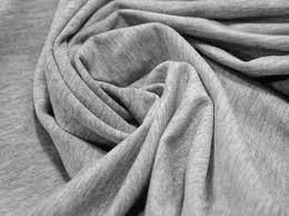 Cotton Knit Fabric with Interchanging Stripes - 100% Cotton, 115-190 g/m²
