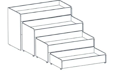 4-Tier Bed for Home and Institutions - Alliance-S Brand