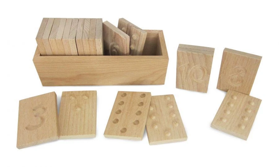 Tactile Pairs "Count to 10", "Shapes" - Educational Toy