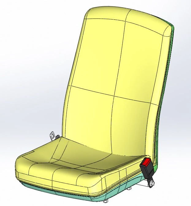 Right Passenger Seat for Urban Transport - SPG-20.020.000-10