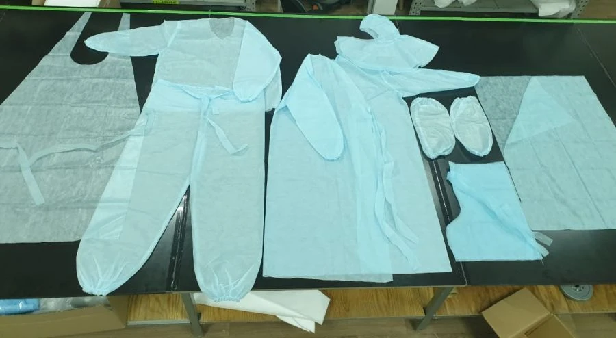 ملابس طبية من مواد غير منسوجة مجموعة، TU32.50.50-004-67798088-2021