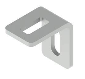 زاوية BSUW 60x60x40 مم، سمك 5 مم، فولاذ مجلفن