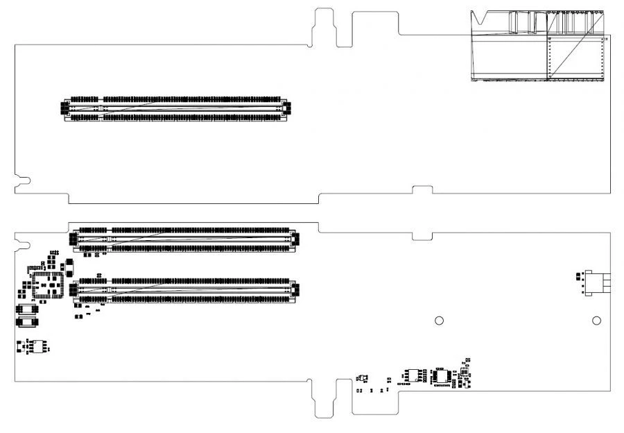وحدة توسيع PCIe النوع B1 R220 G2 ЯДРВ.469555.042