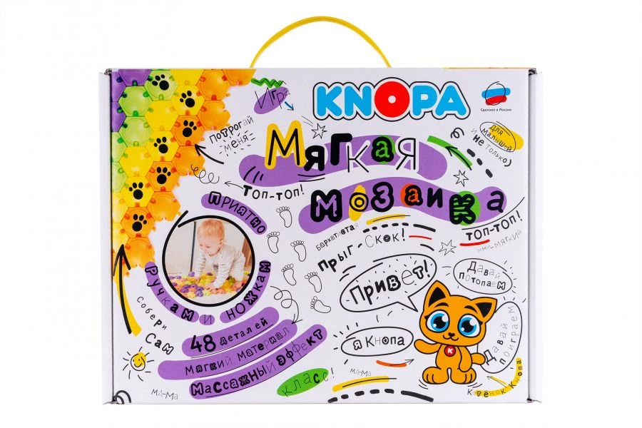 Soft Mosaic Puzzle 48 Pieces KNOPA 1/4