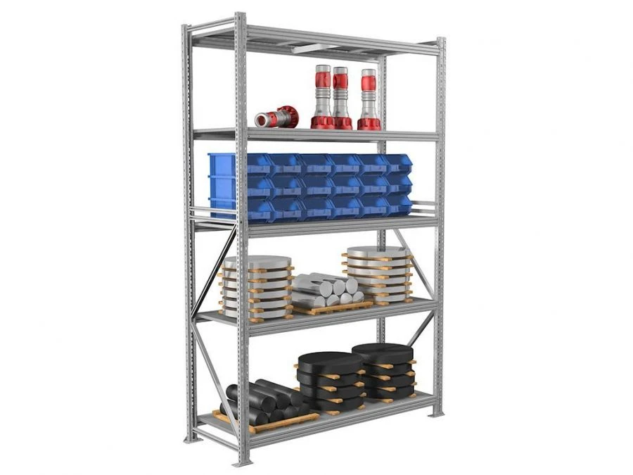 وحدة رفوف MS Pro 250/150x60/5 للتخزين والتنظيم