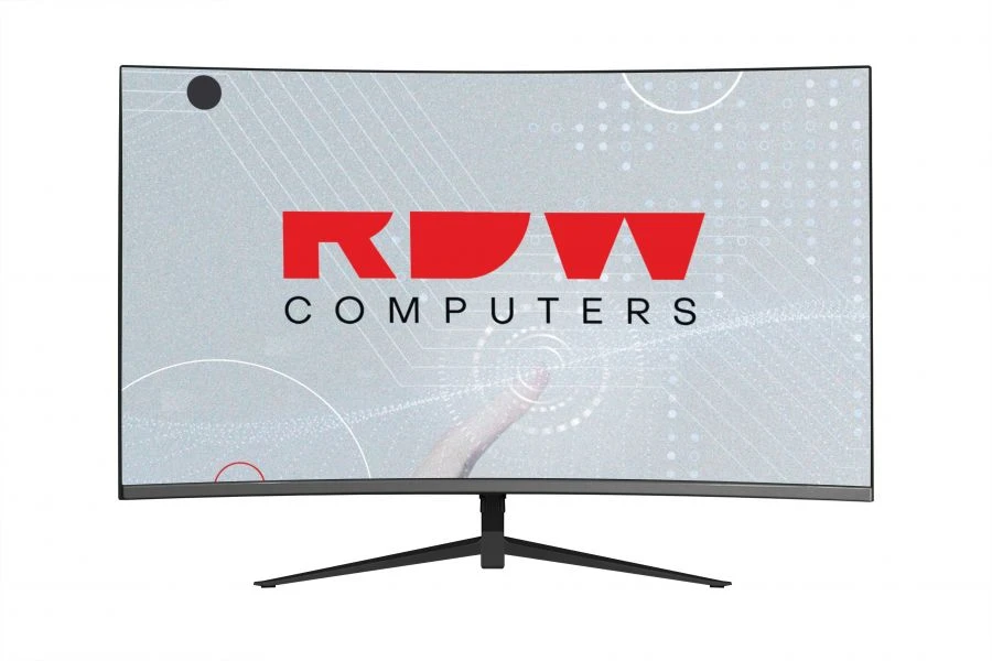 شاشة LCD مقاس 27 بوصة منحنية مع كاميرا ويب ومركز USB - RDW2703F