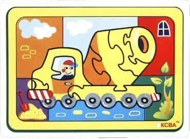 Developmental Puzzle "Concrete Mixer