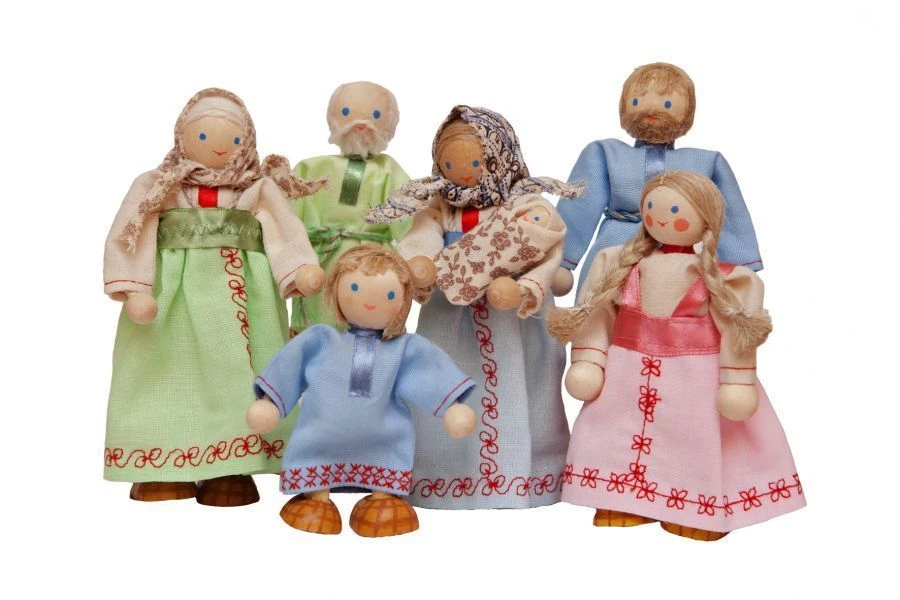 مجموعة اللعب العائلية التقليدية "كان يا مكان" - للأعمار من 4.5+