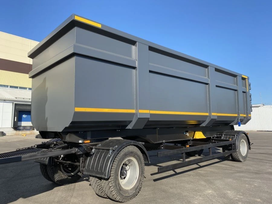 Special Two-Axle Scrap Transport Trailer 4589R9