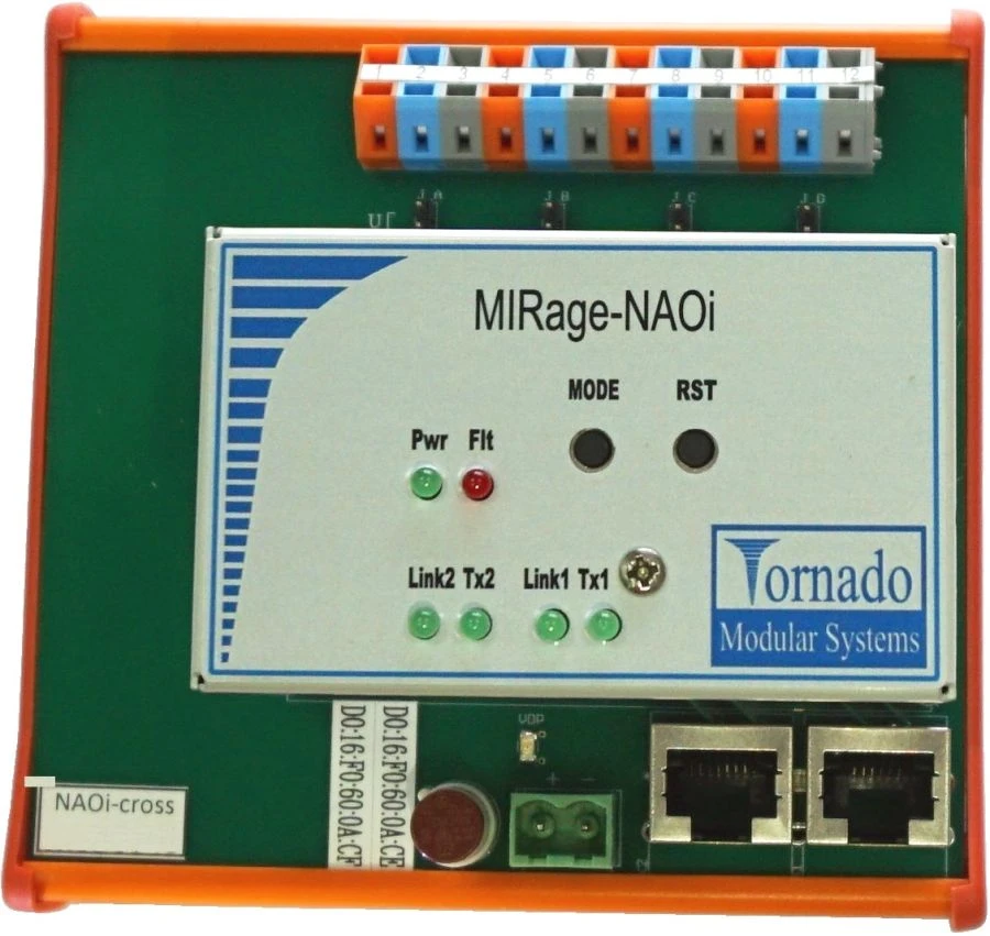 جهاز الإخراج التناظري مع 4 إشارات موحدة/جهد - MIRage-NAOi