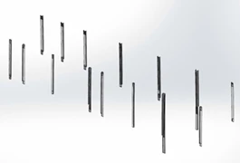 مجموعة قطع حواف النوافذ (محرك غاز) إعادة تصميم زجاج مفرد 5299-132