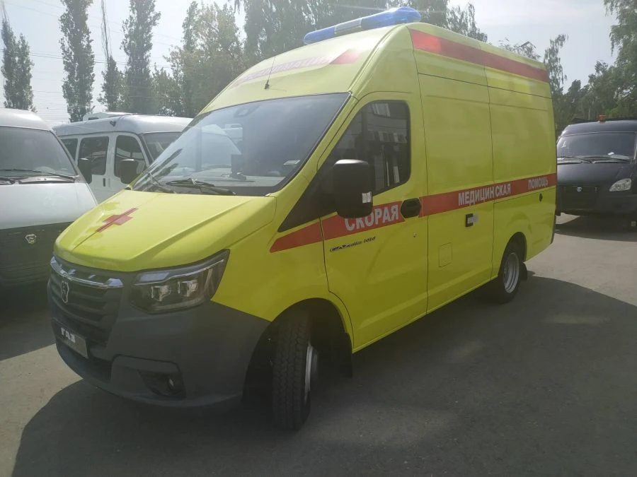 Medical Emergency Vehicle Class A, B, C; IAC-1767M5 on Gazelle NN Chassis