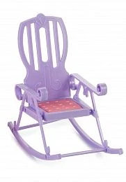 Comfortable Doll Rocking Chair "Little Princess" - Light Lilac
