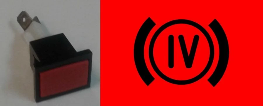 Control Lamp for Air Pressure Monitoring 2202.3803-04A