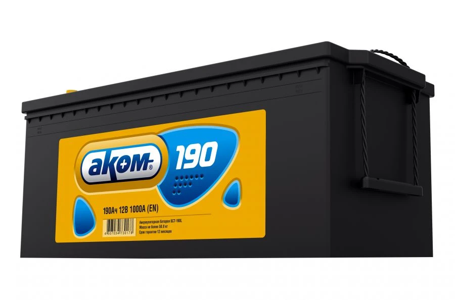 بطارية بدء التشغيل الرصاصية الحمضية 6ST-190L ACOM