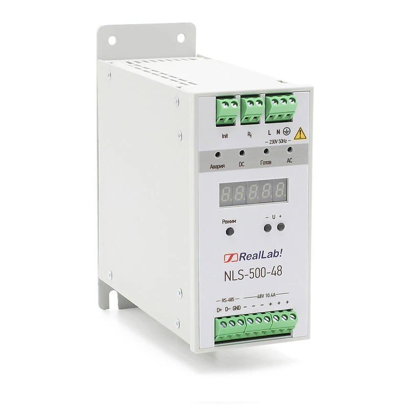 مصدر طاقة ذكي بواجهة RS-485 NLS-500-48