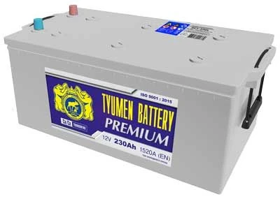 بطارية رصاصية قابلة للشحن TYUMEN BATTERY 6ST-230LR PREMIUM