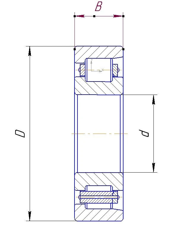 محمل دوار 75-3180209E1C15-ETU 100/3