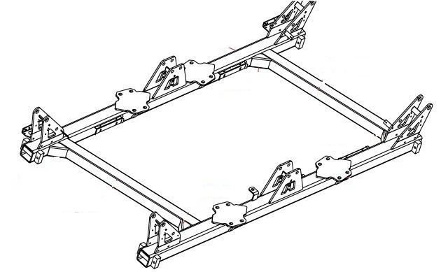 الجزء الأوسط من الإطار العرضي لـ DMC 6000 (02/K5)