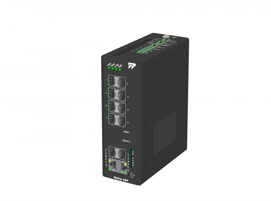 مفتاح صناعي مُدار من الطبقة L2+ إنزر-2208GE-F