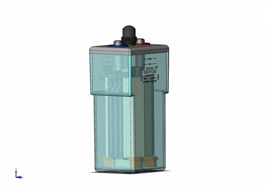 Lead-Acid Stationary Battery 5BП125 (5GroE125)