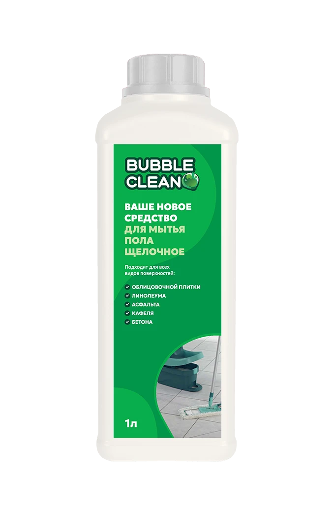 Bubble FloorTech Clean Plus - Concentrated Alkaline Floor Cleaner