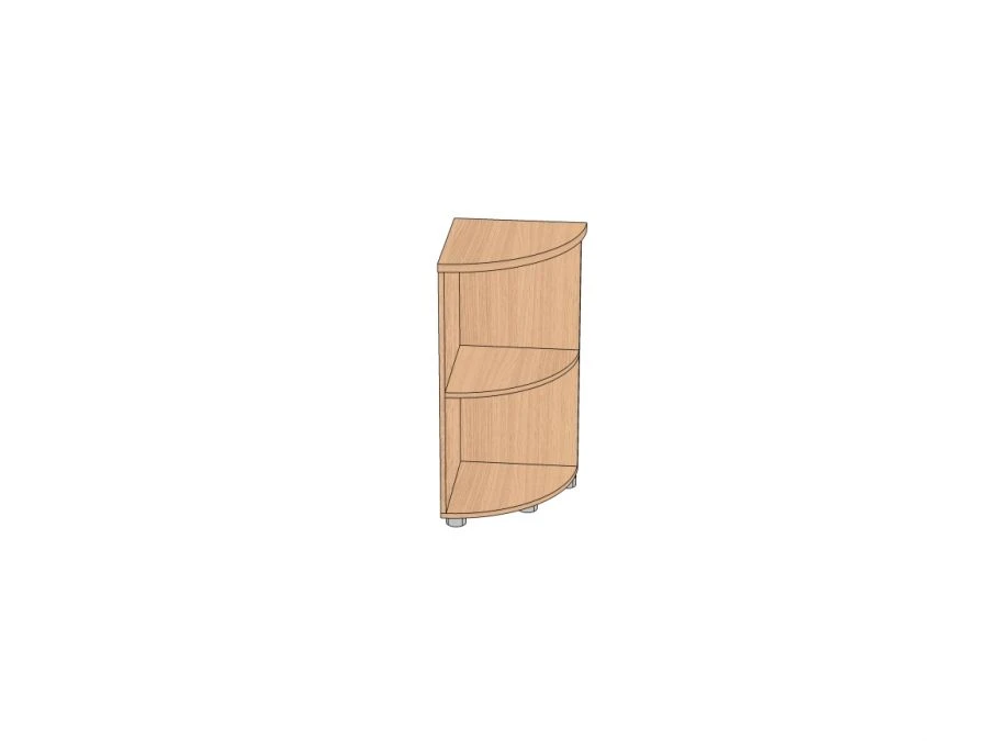 Low Corner Shelf 402x402x850 mm ApSUM