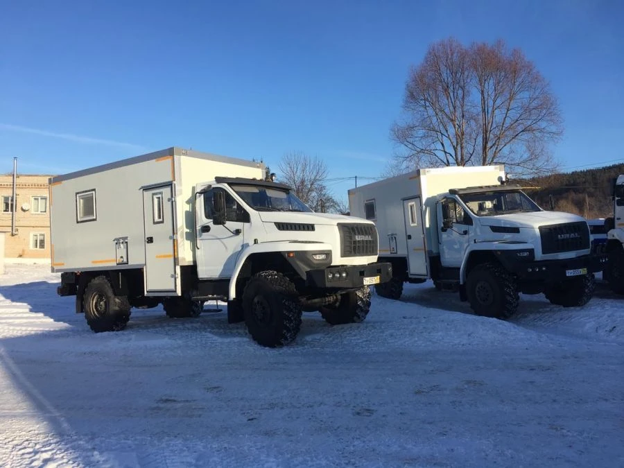 Emergency Rescue Vehicle on Ural 43206 Chassis Type 47283D