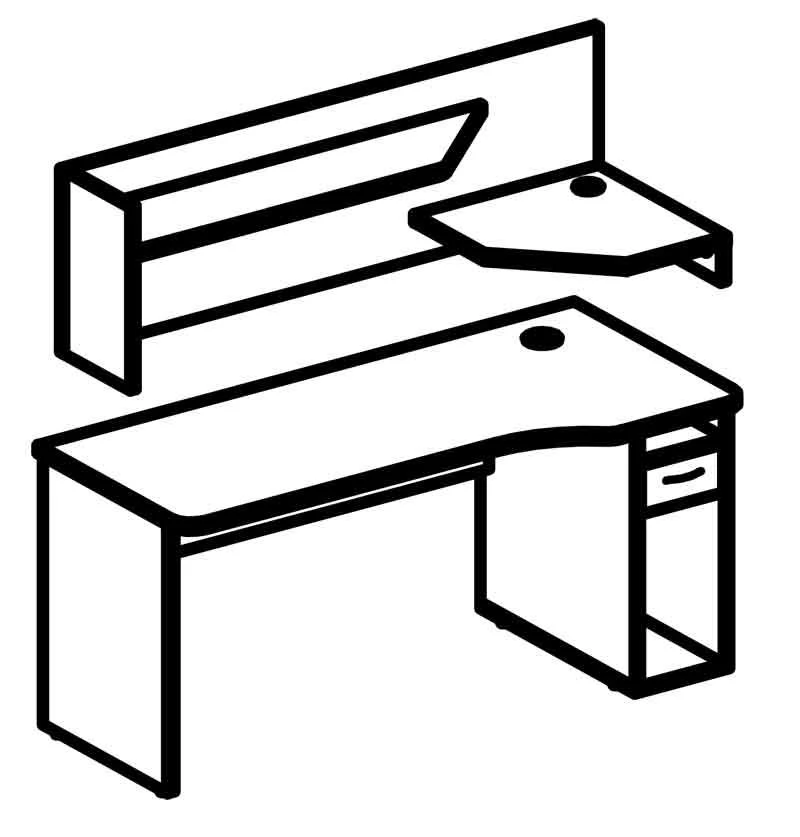 مكتب محاسب 6212 PL سلسلة "ريثم