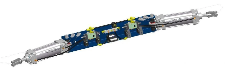 Pneumatic Door Actuator for Vehicles 40М2R63/116T1B005