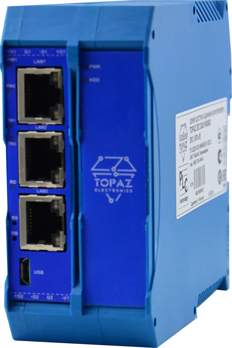 خادم الوصول إلى البيانات TOPAZ IEC DAS