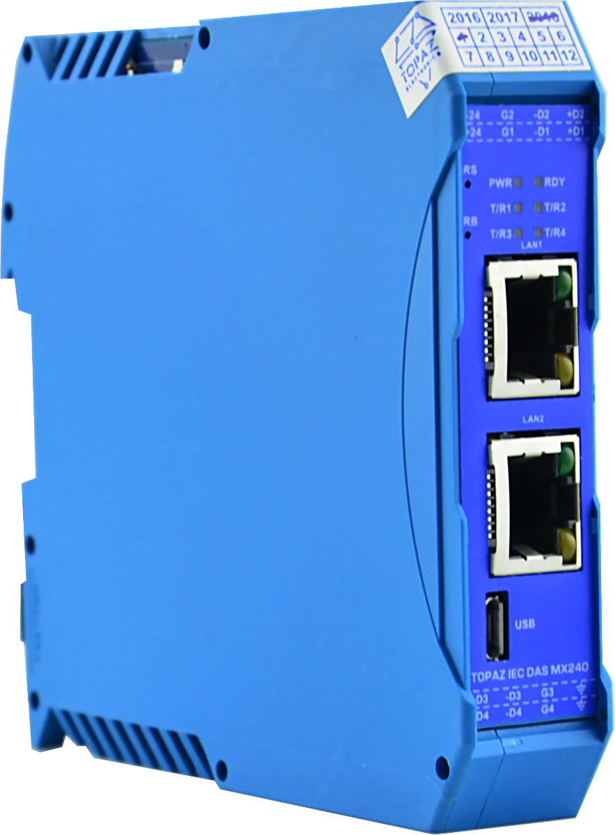 جهاز جمع ونقل البيانات TOPAZ IEC DAS