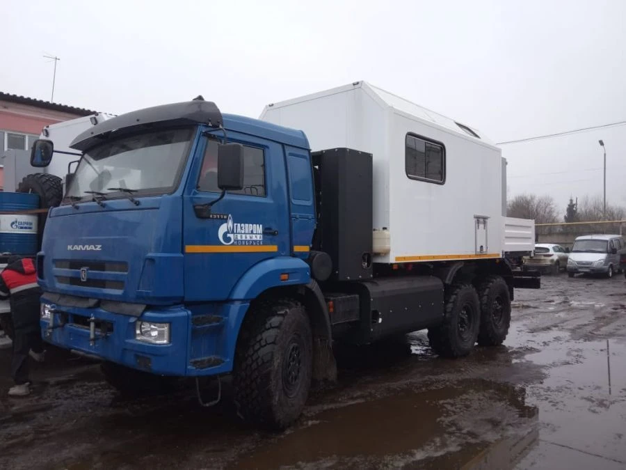 Mobile Workshop and Laboratory on KAMAZ Chassis 6x6