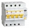 قاطع الدائرة التلقائي التفاضلي AD14 4P 32A 100mA IEK