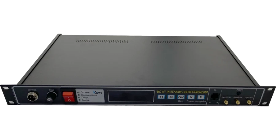 مصدر التزامن IS-02 ASN.B.467880.105-3 لرفوف 19 بوصة