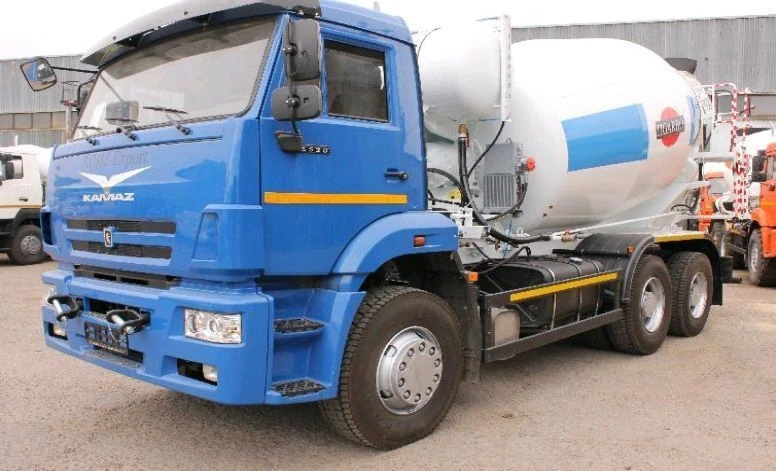 خلاط خرسانة متنقل ABS-9DO على شاسيه كاما 6520 موديل 69365R